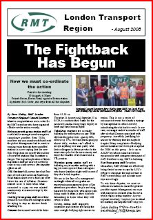 RMT Regional Council newsletter